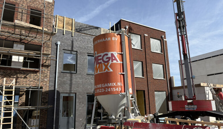De vijf bouwen op de Marskant Hengelo staan er mooi bij!