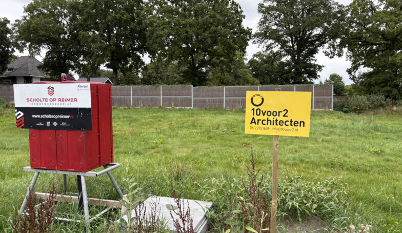 De bouw is gestart voor de vrijstaande woning op Het Leuriks 33!