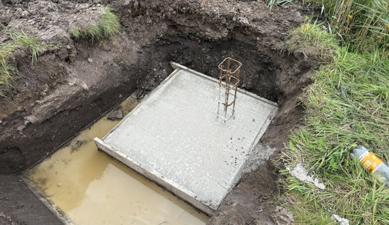 De bouw is gestart voor de vrijstaande woning op Het Leuriks 33!