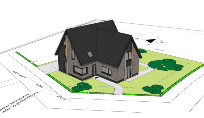 Omgevingsvergunning binnen voor Woonhuis Storck!