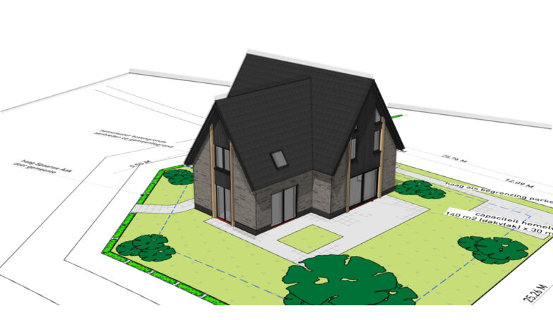 Omgevingsvergunning binnen voor Woonhuis Storck!