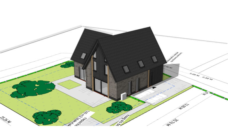 Omgevingsvergunning binnen voor Woonhuis Storck!