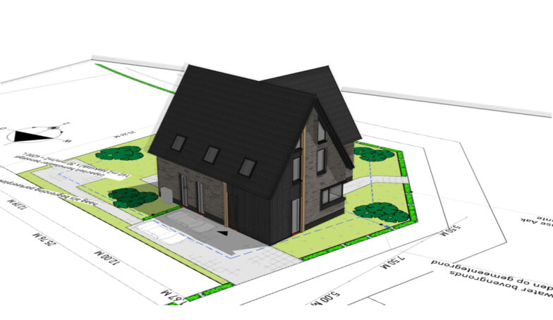 Omgevingsvergunning binnen voor Woonhuis Storck!
